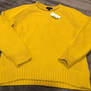 J. Crew 1988 Rollneck Sweater in Mustard